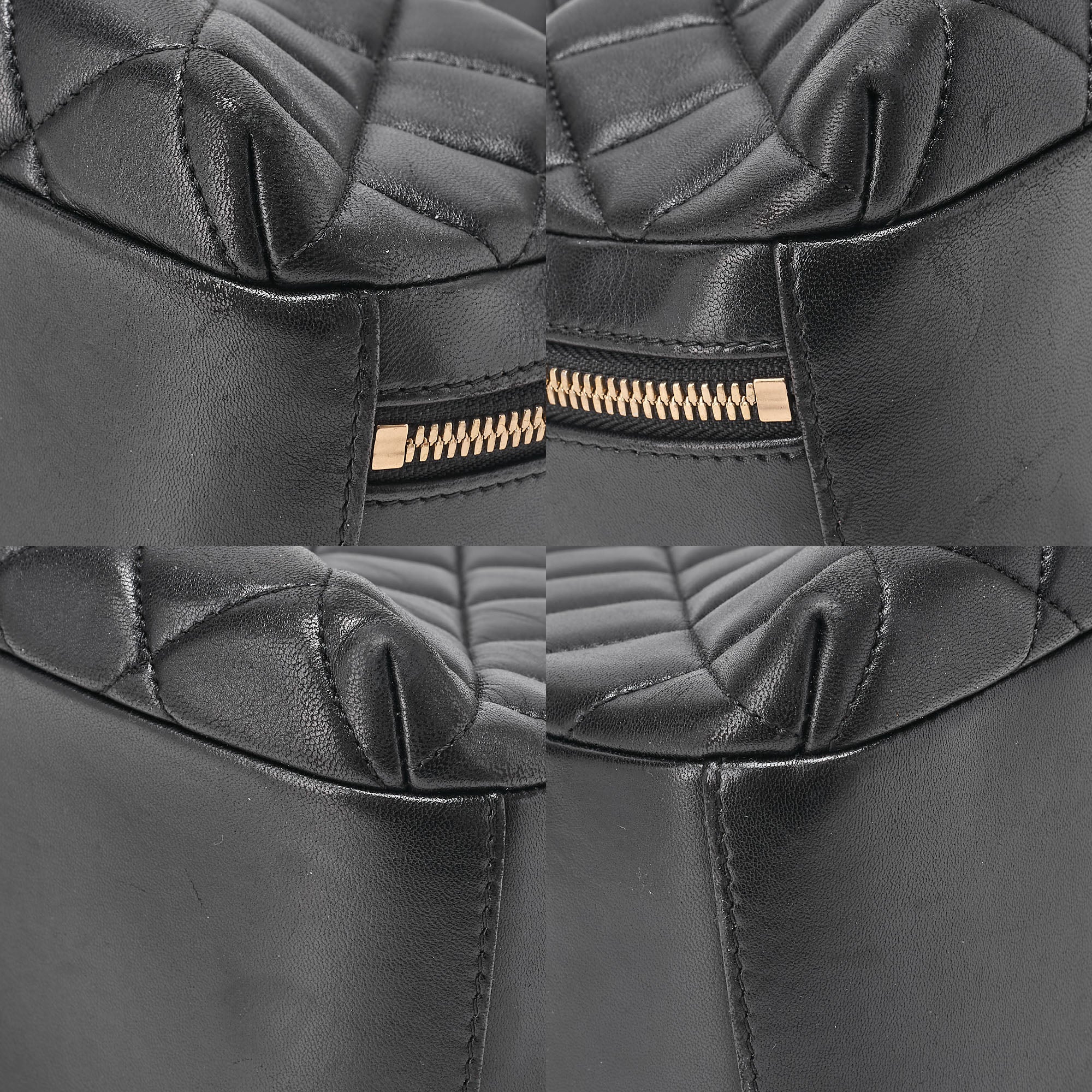 CHANEL Chima Trasse 2WAY CC Trendy Chain Shoulder Handbag Lambskin Black Gold Fittings Women's Bag Brand [Used] [Free Shipping]