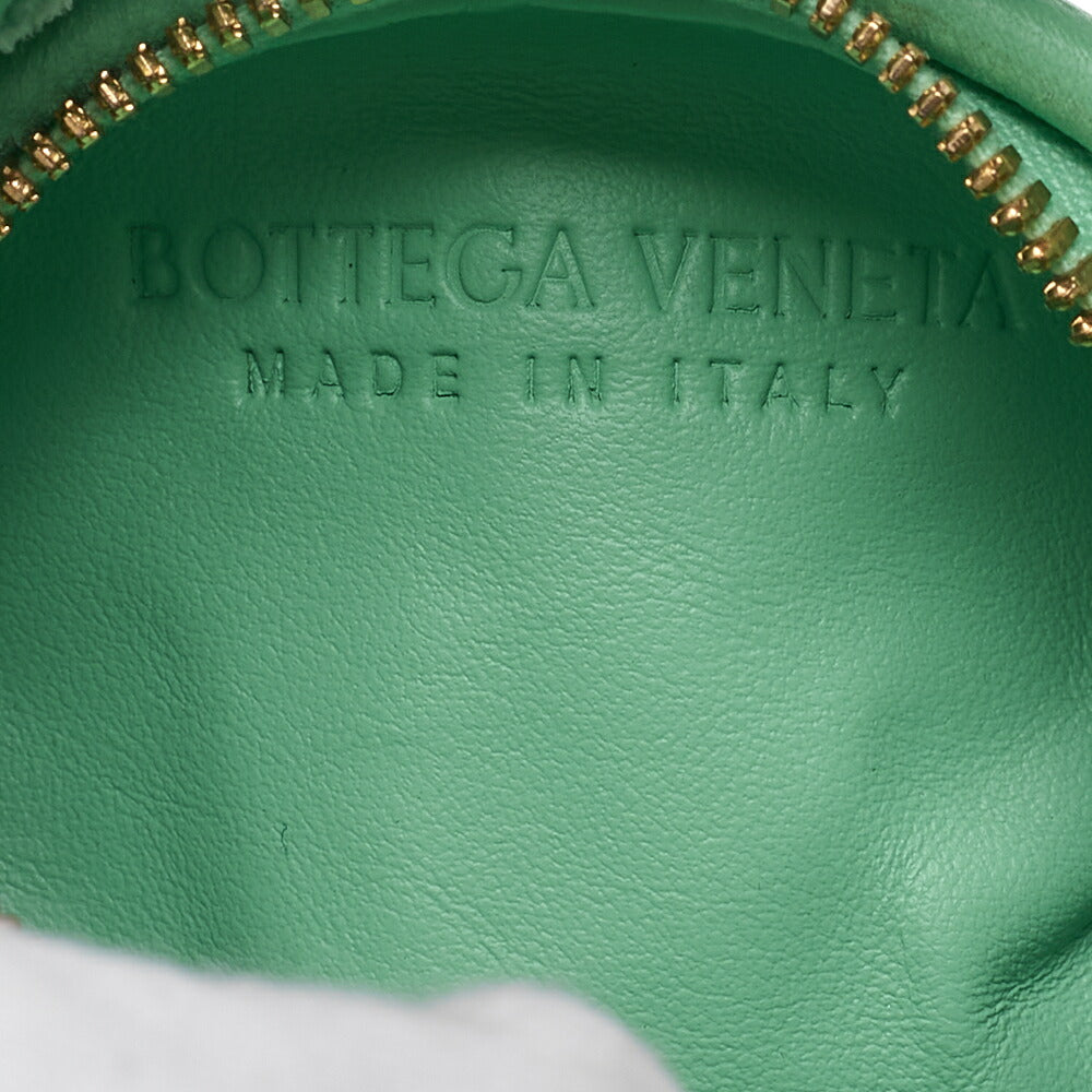 BOTTEGA VENETA Bottega Veneta Handbag Intrecciato Leather Mini Jody Green Gold Fittings Women's Bag Brand [Used] [Free Shipping]