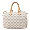 LOUIS VUITTON Louis Vuitton Damierzul Speedy 25 Handbag N41534 Ivory Gold-Tone Hardware, Pre-Owned
