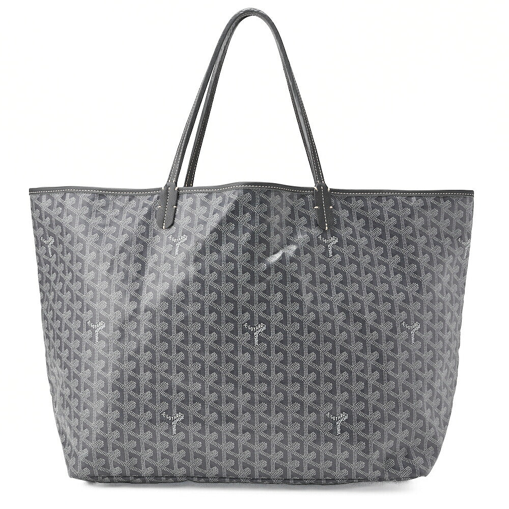 GOYARD [Goyard] Saint Louis GM Tote Bag Coated Canvas Gray Silver-Tone Hardware, Pre-Owned