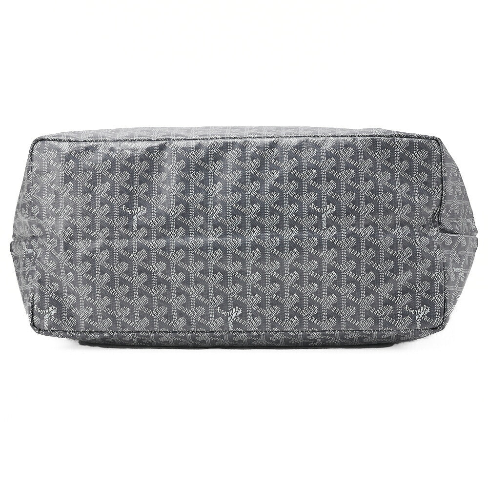 GOYARD [Goyard] Saint Louis GM Tote Bag Coated Canvas Gray Silver-Tone Hardware, Pre-Owned