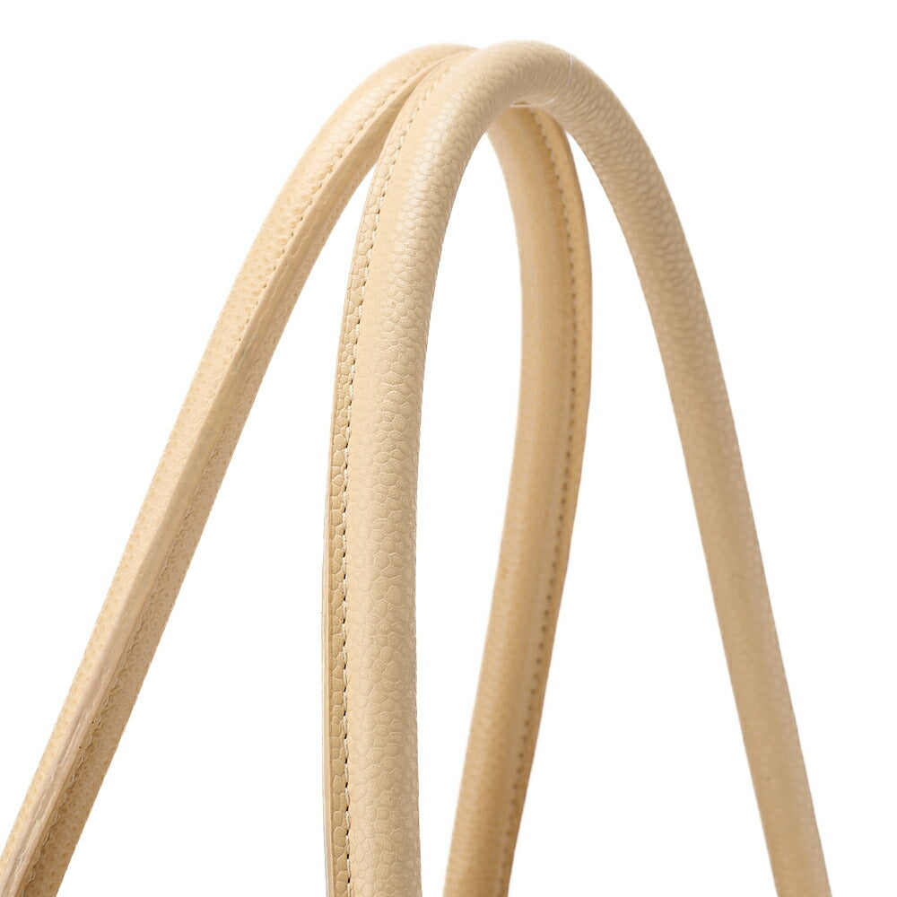 CHANEL Caviar Skin Matelasse Cocomark Large Size Tote Bag Beige Gold-Tone Hardware, Pre-Owned