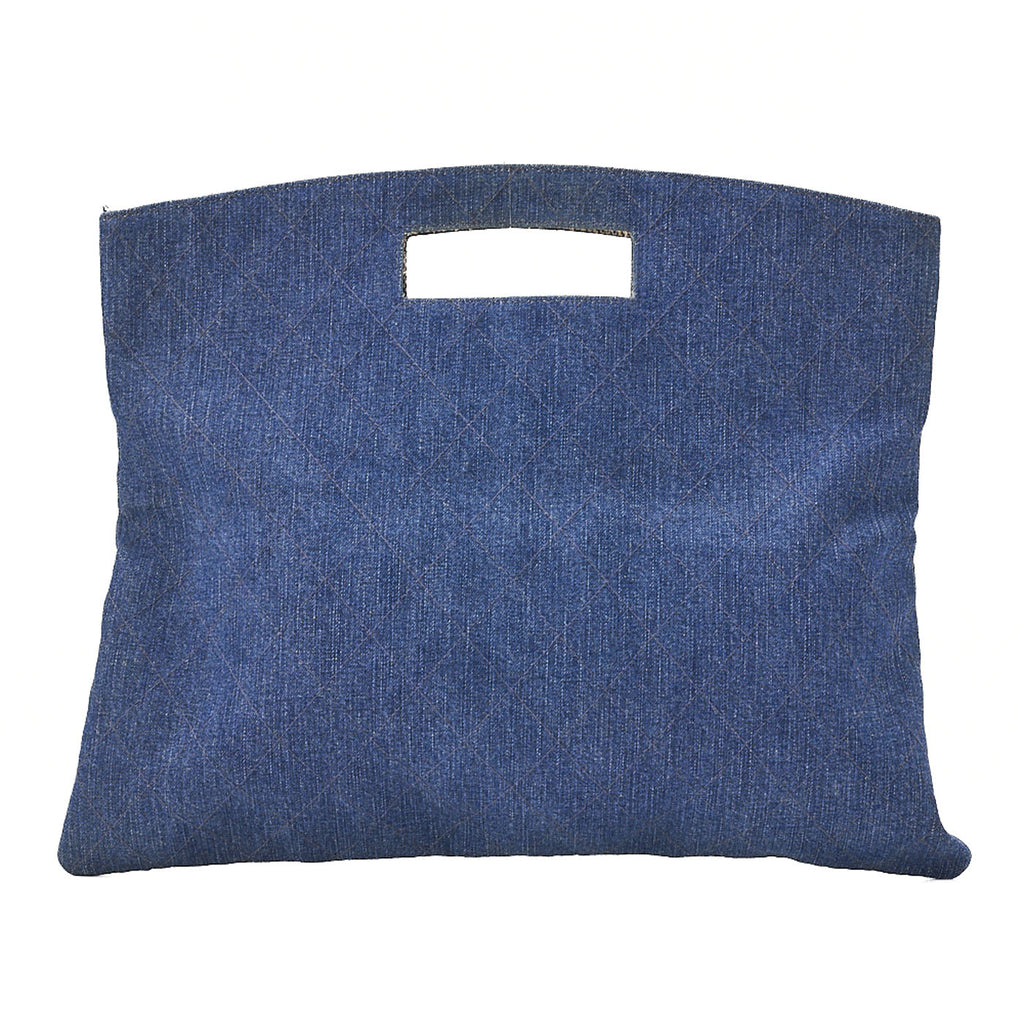 CHANEL Denim Handbag Brand Women's Bag Pre-Owned