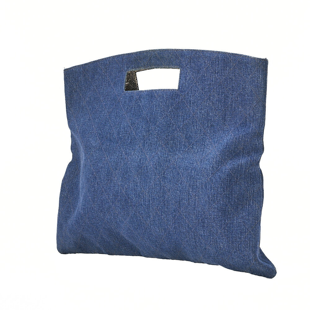 CHANEL Denim Handbag Brand Women's Bag Pre-Owned