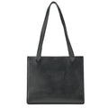CHANEL Tote Bag Logo Square Black Caviar Skin Gold-Tone Hardware, Pre-Owned