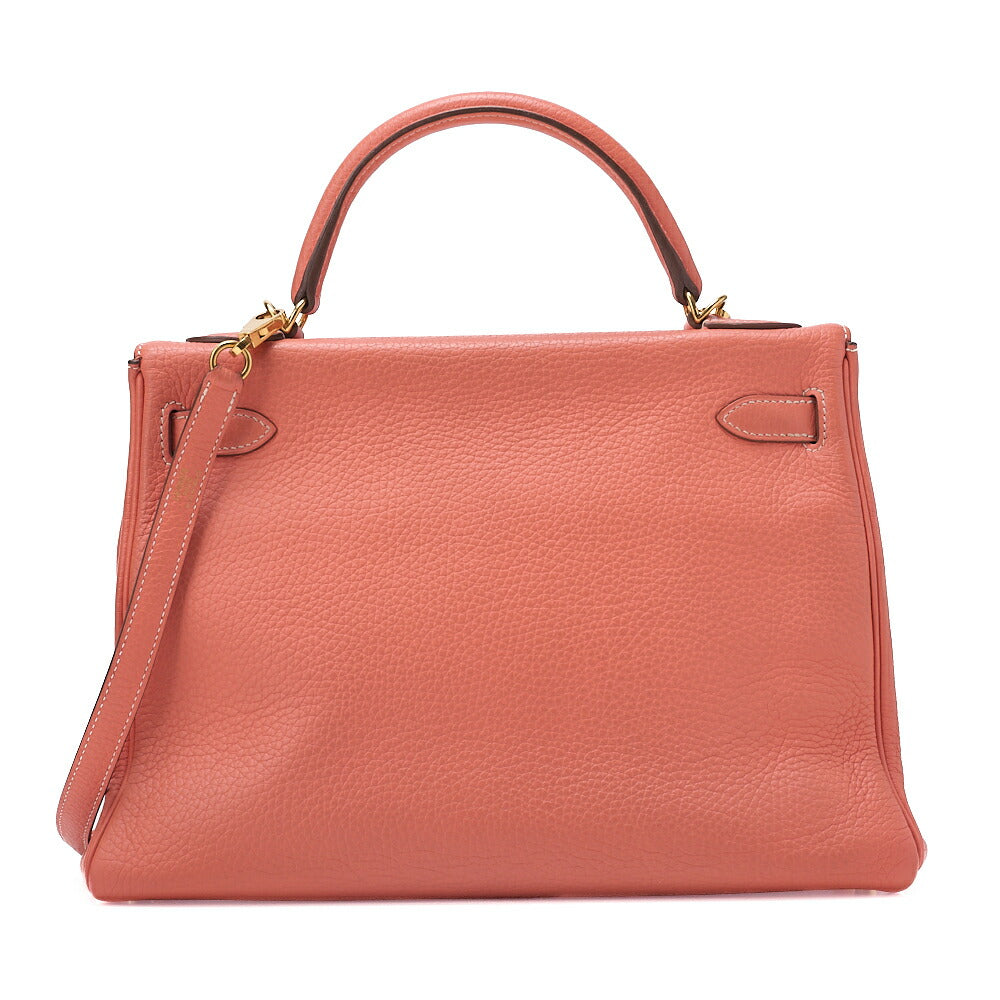 HERMES Hermes Kelly 32 Handbag Tryon 2way Handbag Clevet Gold-Tone Hardware, Pre-Owned