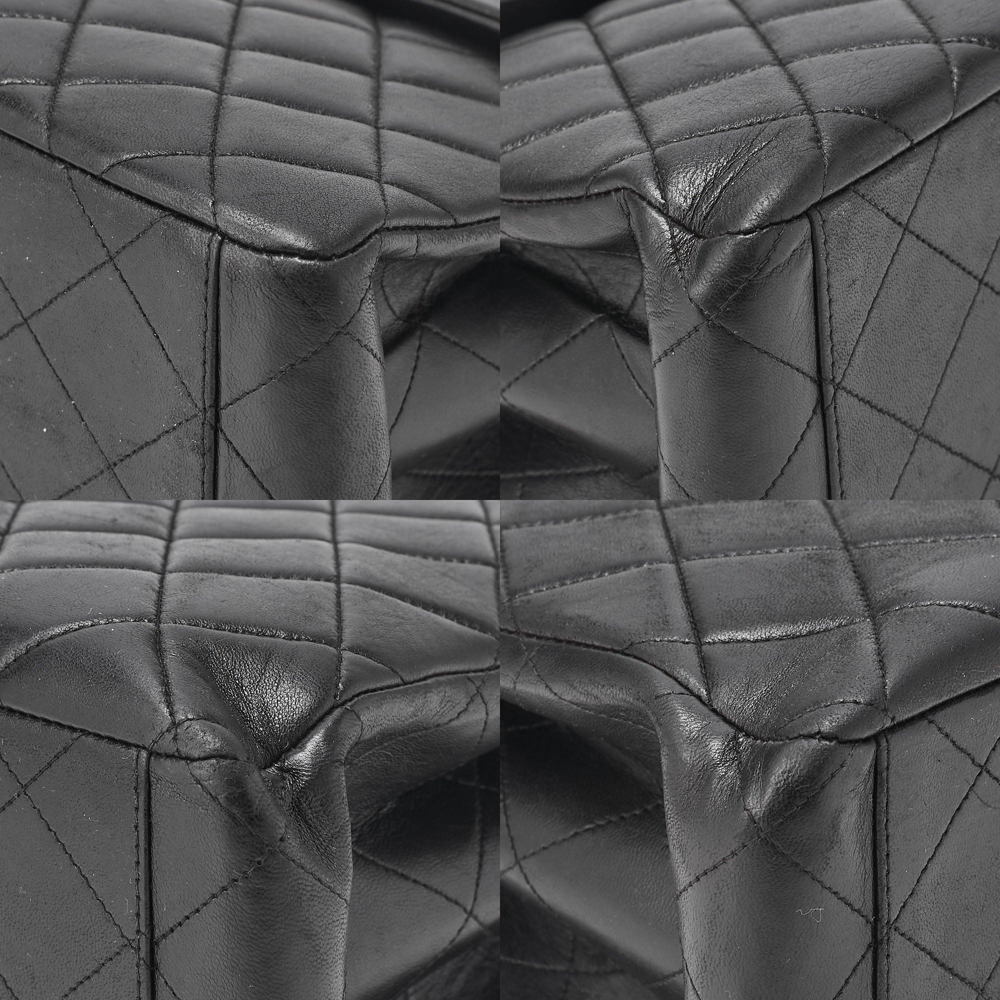 CHANEL One Shoulder Bag Matelasse Turnlock Single Flap Lambskin Black Gold-Tone Hardware, Pre-Owned