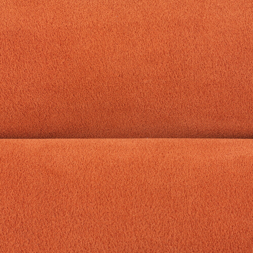 HERMES Sack Colorado PM Shoulder Bag Liege x Canvas Orange Silver-Tone Hardware, Pre-Owned
