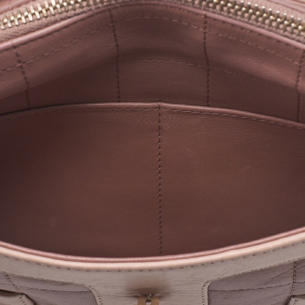 CHANEL Shoulder Bag Girl Chanel Chocolate Bar Lambskin Pink Gold -Tone Hardware, Pre-Owned