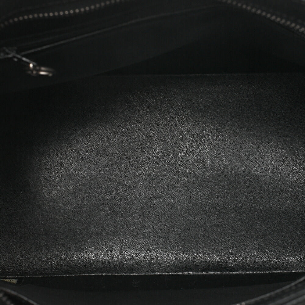CHANEL Matelasse Reprint Tote Caviar Skin Black (Silver-Tone Hardware, Pre-Owned