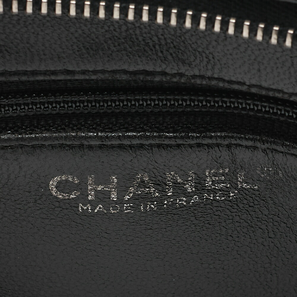 CHANEL Matelasse Reprint Tote Caviar Skin Black (Silver-Tone Hardware, Pre-Owned