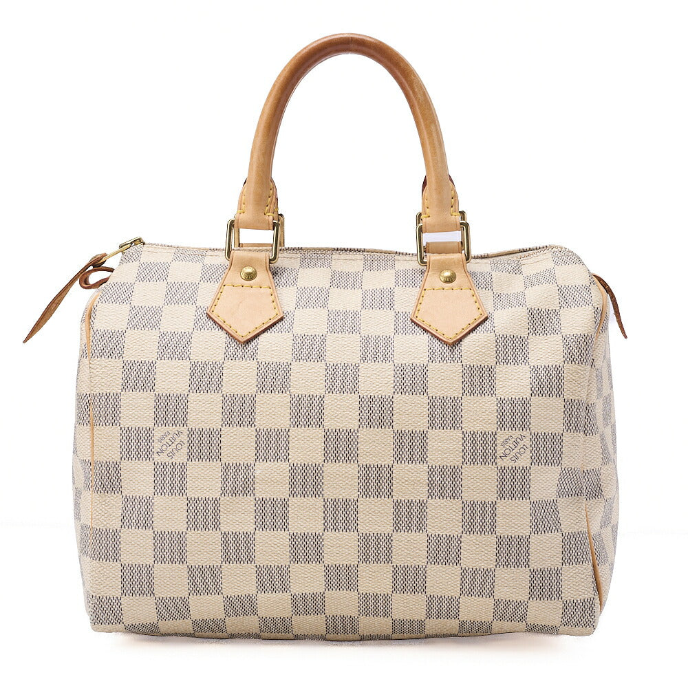 LOUIS VUITTON Louis Vuitton Damierzul Speedy 25 Handbag N41534 Gold-Tone Hardware, Pre-Owned