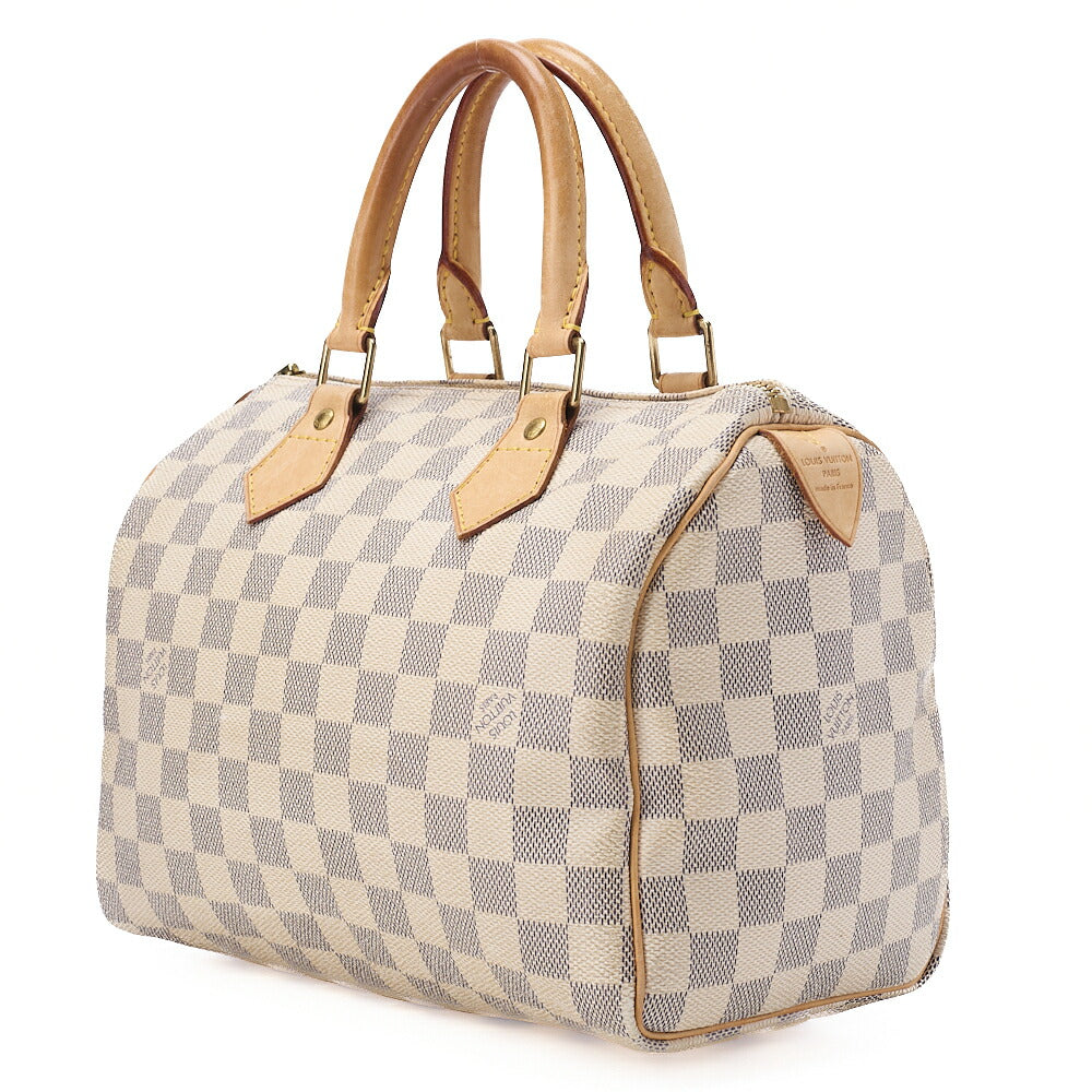 LOUIS VUITTON Louis Vuitton Damierzul Speedy 25 Handbag N41534 Gold-Tone Hardware, Pre-Owned