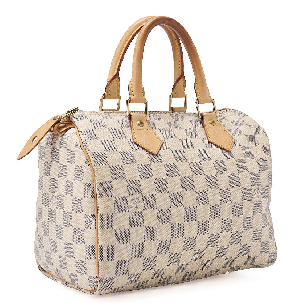 LOUIS VUITTON Louis Vuitton Damierzul Speedy 25 Handbag N41534 Gold-Tone Hardware, Pre-Owned