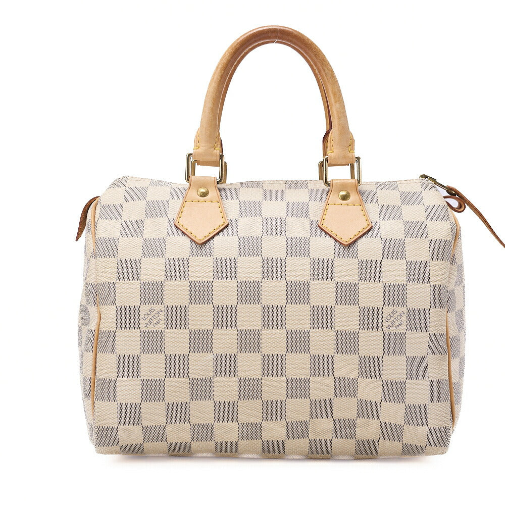 LOUIS VUITTON Louis Vuitton Damierzul Speedy 25 Handbag N41534 Gold-Tone Hardware, Pre-Owned