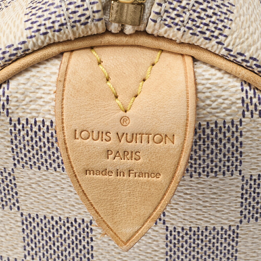 LOUIS VUITTON Louis Vuitton Damierzul Speedy 25 Handbag N41534 Gold-Tone Hardware, Pre-Owned