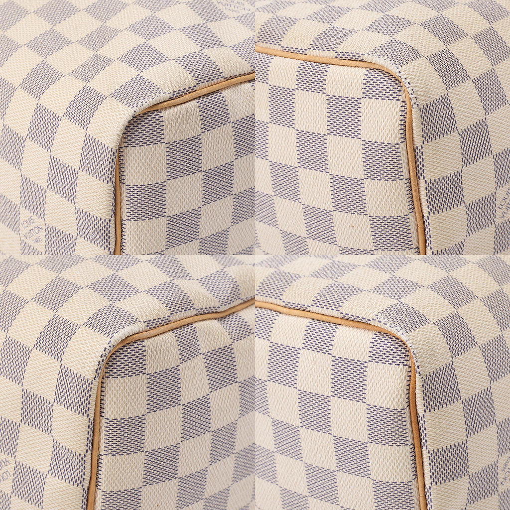 LOUIS VUITTON Louis Vuitton Damierzul Speedy 25 Handbag N41534 Gold-Tone Hardware, Pre-Owned