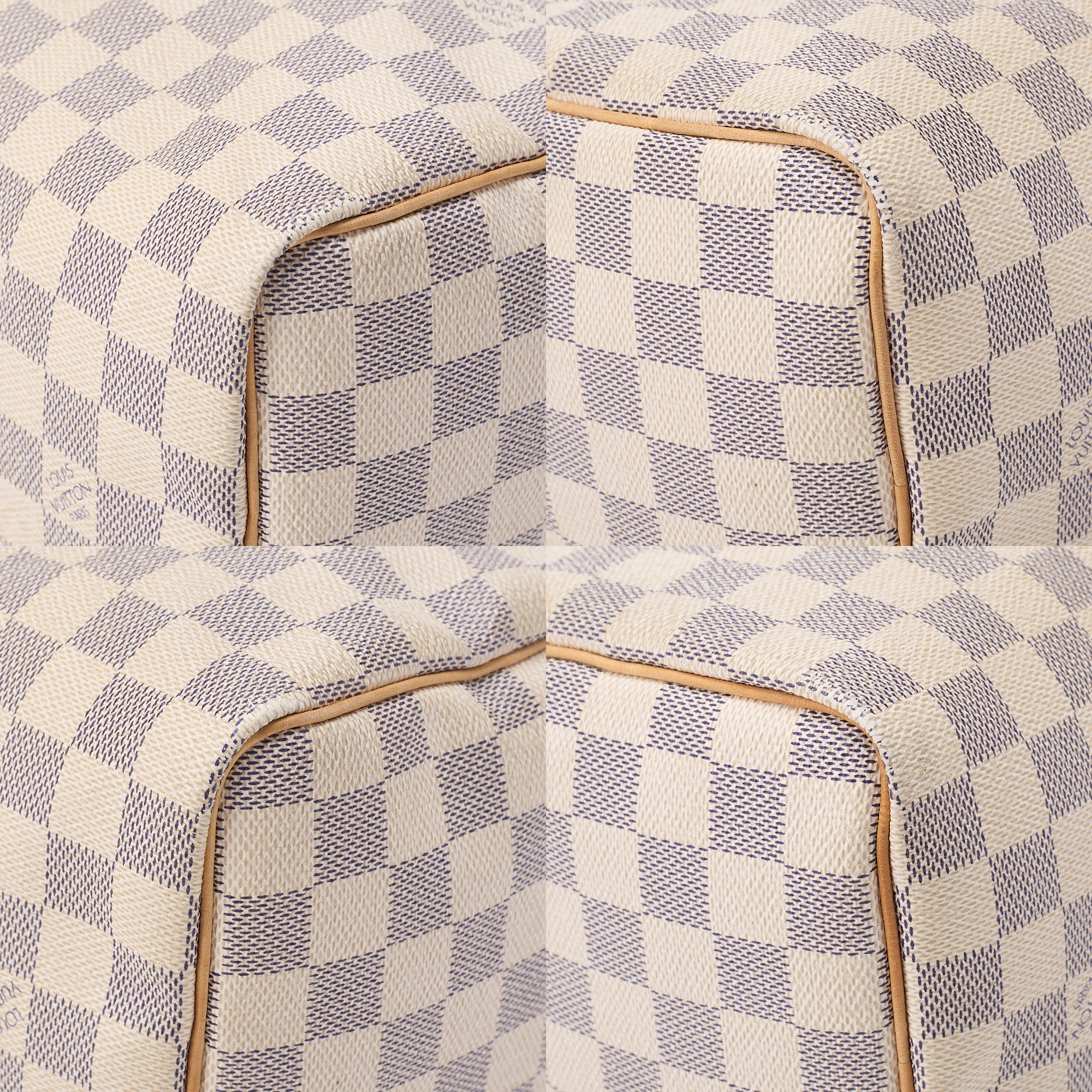 LOUIS VUITTON Louis Vuitton Damierzul Speedy 25 Handbag N41534 Gold-Tone Hardware, Pre-Owned