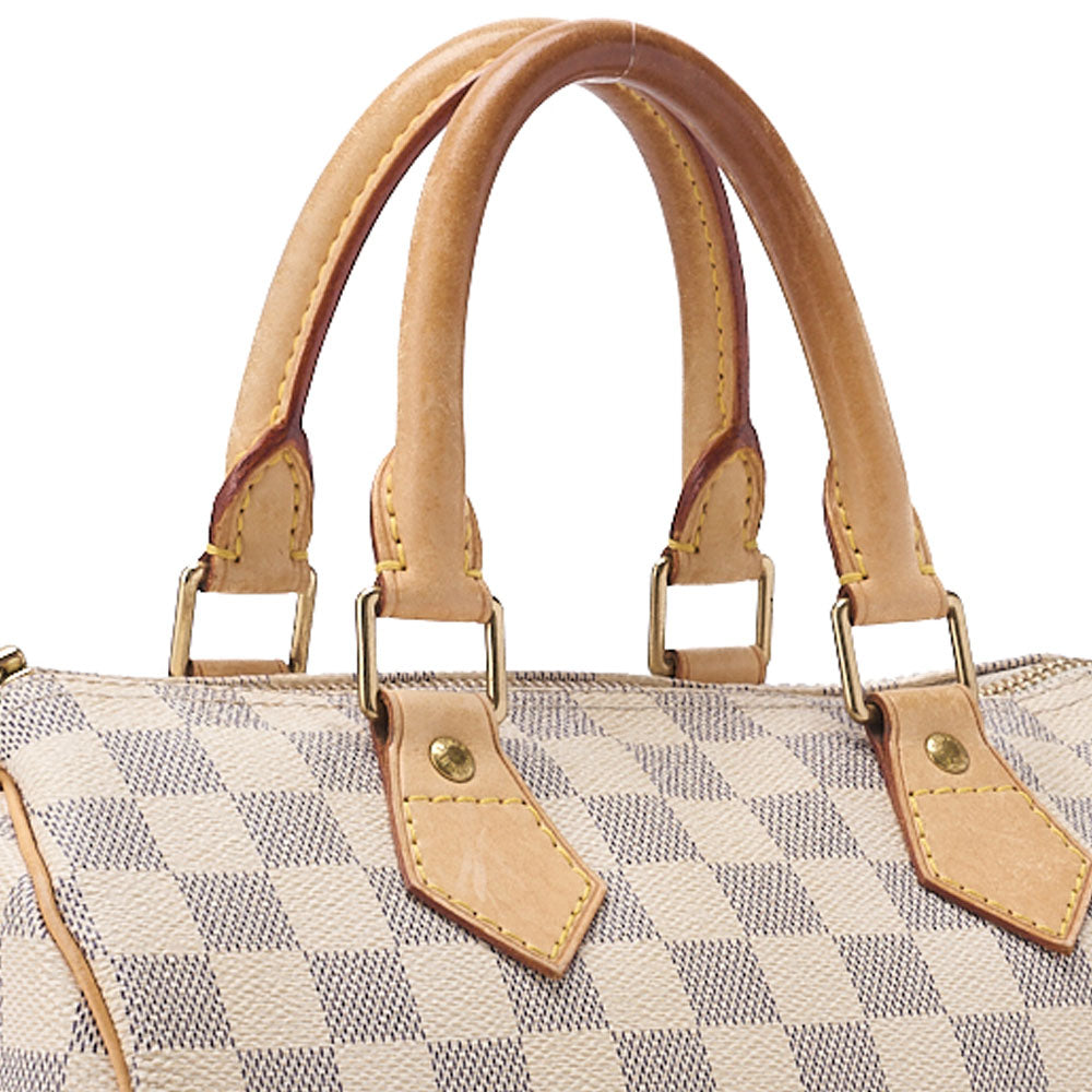 LOUIS VUITTON Louis Vuitton Damierzul Speedy 25 Handbag N41534 Gold-Tone Hardware, Pre-Owned