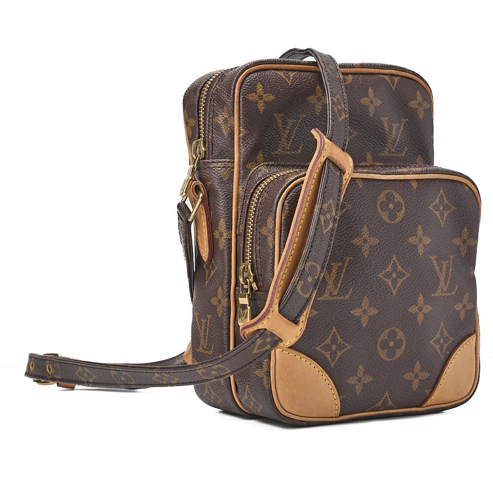 LOUIS VUITTON Louis Vuitton Monogram Amazon Shoulder Bag M45236 Brown Gold-Tone Hardware, Pre-Owned