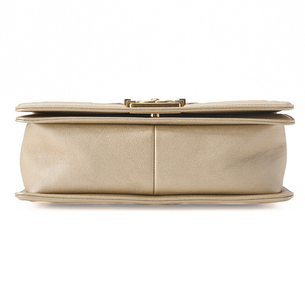 CHANEL Boy Chanel Boy Chanel Dubai Limited Chain Shoulder Lambskin Multicolor Gold-Tone Hardware, Pre-Owned