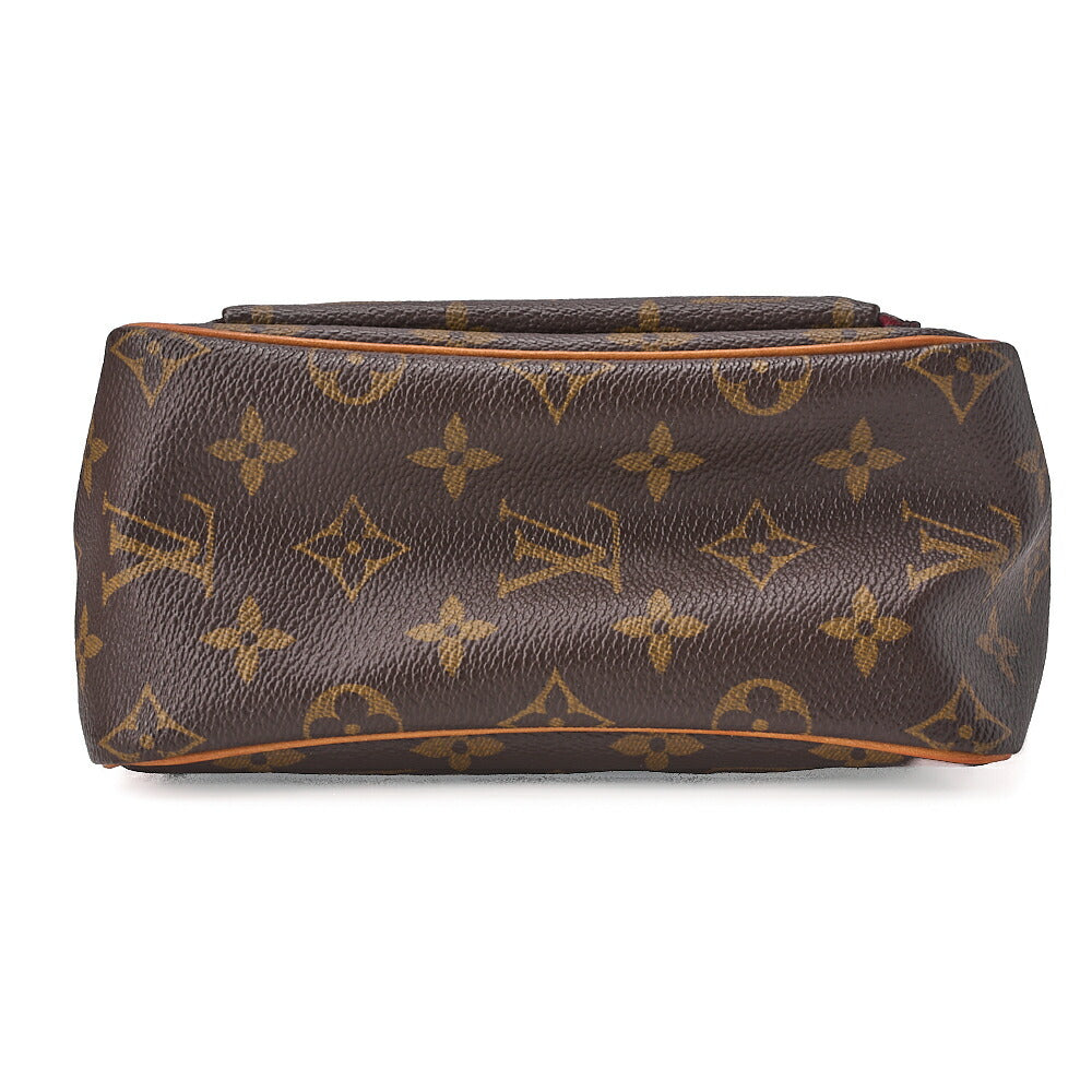 LOUIS VUITTON Louis Vuitton Monogram Vivacitte PM M51165 Shoulder Bag Brown Gold-Tone Hardware, Pre-Owned