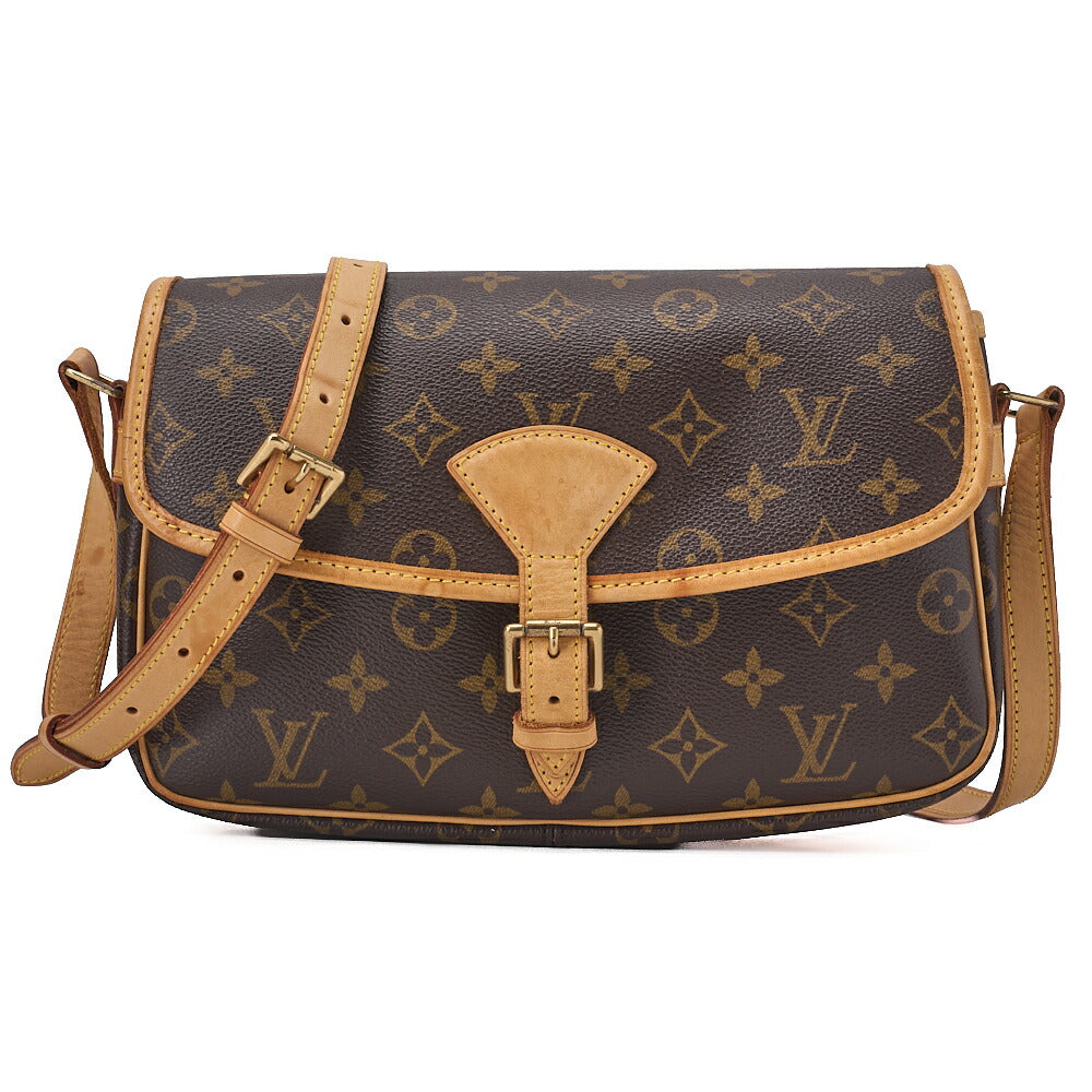 LOUIS VUITTON Louis Vuitton Monogram Sologne M42250 Shoulder Bag Brown Gold-Tone Hardware, Pre-Owned