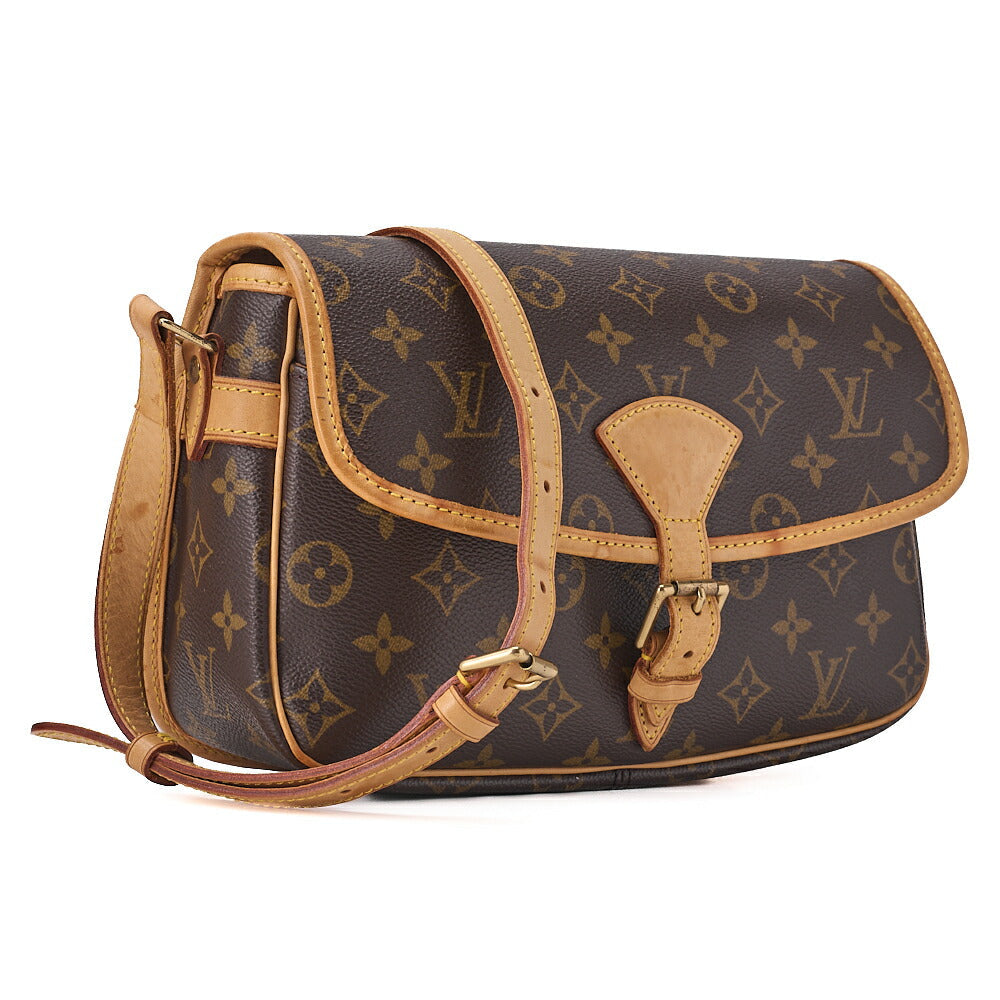 LOUIS VUITTON Louis Vuitton Monogram Sologne M42250 Shoulder Bag Brown Gold-Tone Hardware, Pre-Owned