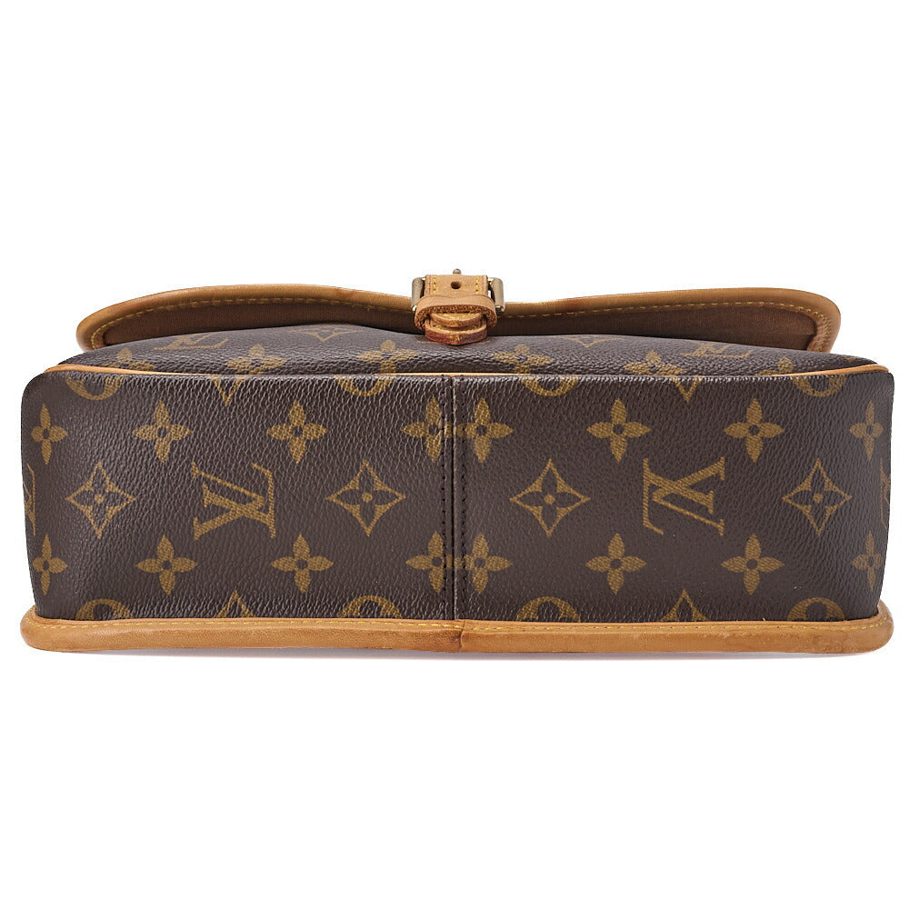 LOUIS VUITTON Louis Vuitton Monogram Sologne M42250 Shoulder Bag Brown Gold-Tone Hardware, Pre-Owned