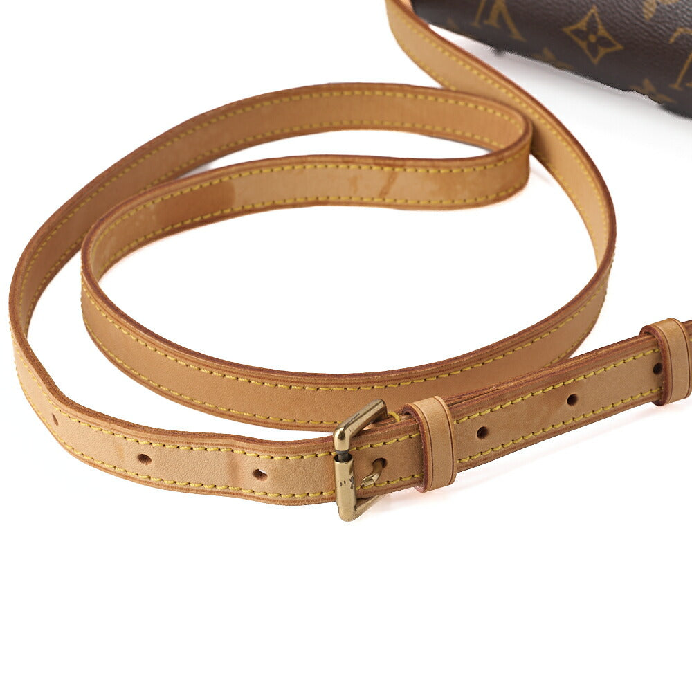 LOUIS VUITTON Louis Vuitton Monogram Sologne M42250 Shoulder Bag Brown Gold-Tone Hardware, Pre-Owned
