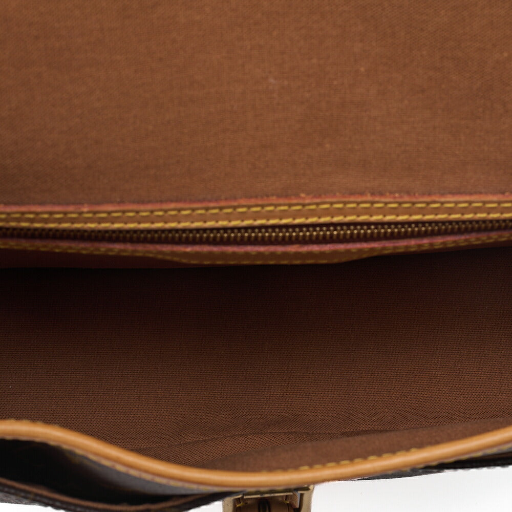 LOUIS VUITTON Louis Vuitton Monogram Sologne M42250 Shoulder Bag Brown Gold-Tone Hardware, Pre-Owned
