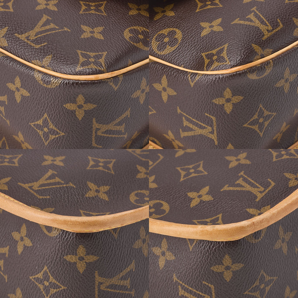 LOUIS VUITTON Louis Vuitton Monogram Sologne M42250 Shoulder Bag Brown Gold-Tone Hardware, Pre-Owned