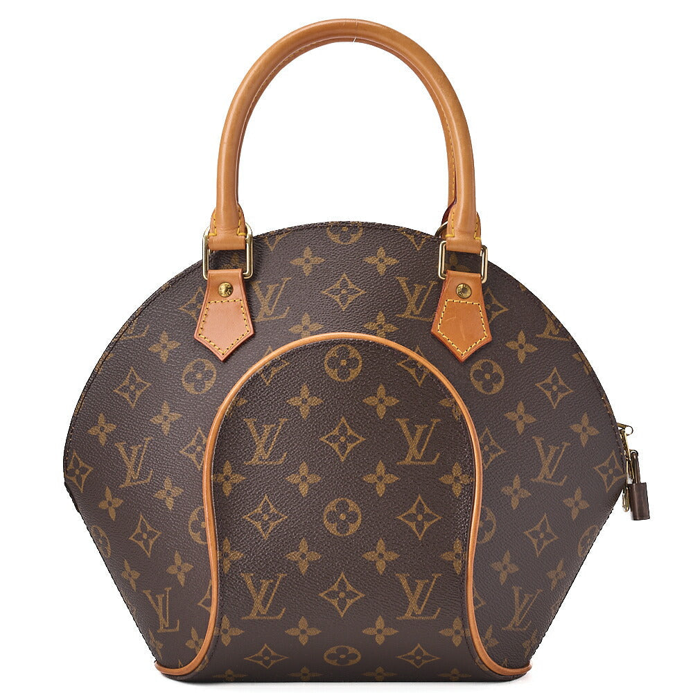 LOUIS VUITTON Louis Vuitton Monogram Ellipse PM M51127 Brown Handbag Gold-Tone Hardware, Pre-Owned