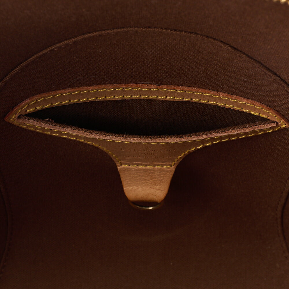 LOUIS VUITTON Louis Vuitton Monogram Ellipse PM M51127 Brown Handbag Gold-Tone Hardware, Pre-Owned