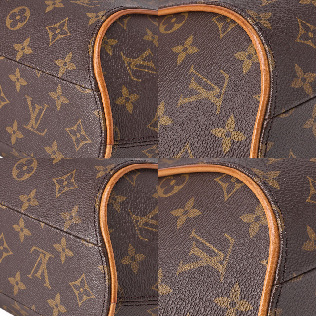 LOUIS VUITTON Louis Vuitton Monogram Ellipse PM M51127 Brown Handbag Gold-Tone Hardware, Pre-Owned