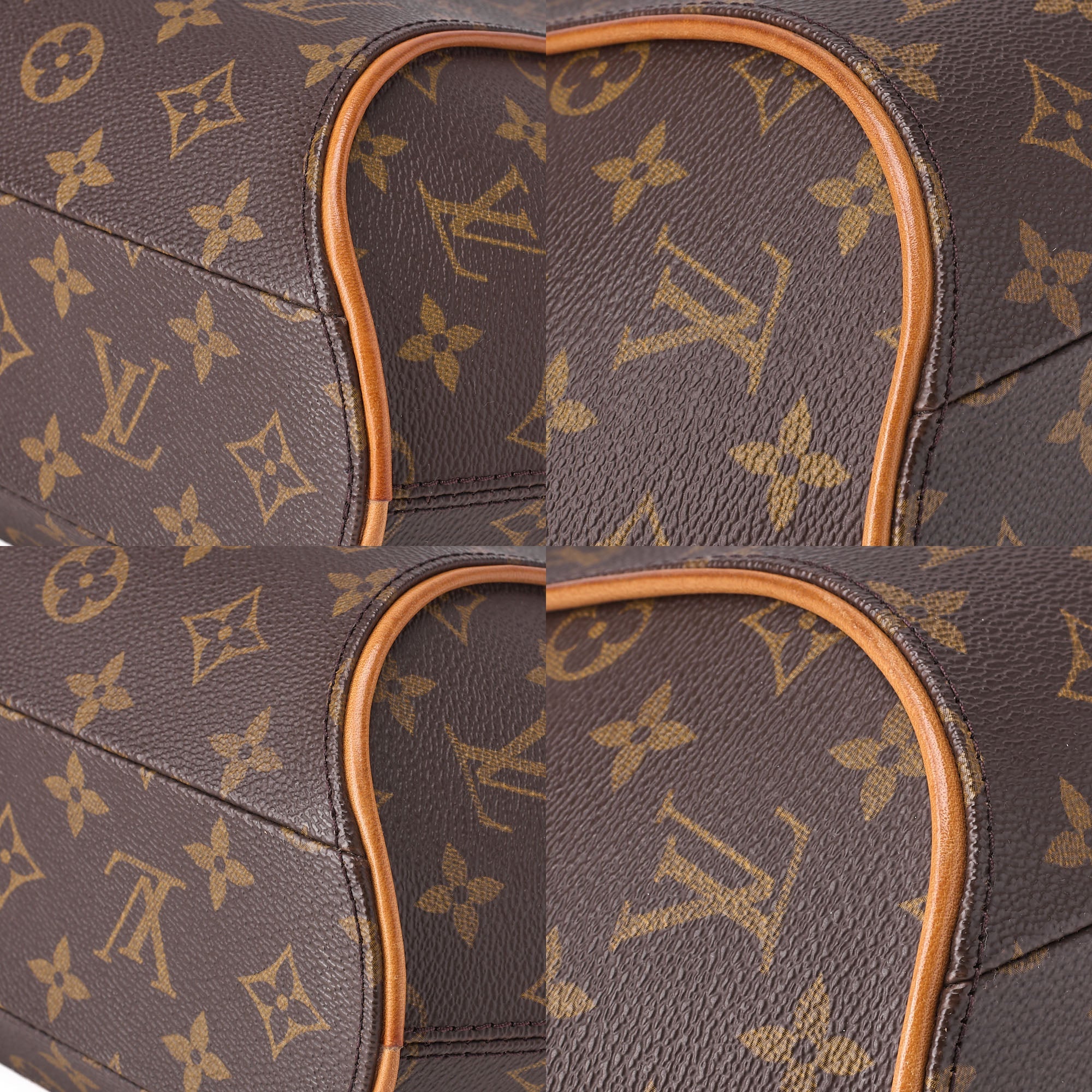 LOUIS VUITTON Louis Vuitton Monogram Ellipse PM M51127 Brown Handbag Gold-Tone Hardware, Pre-Owned