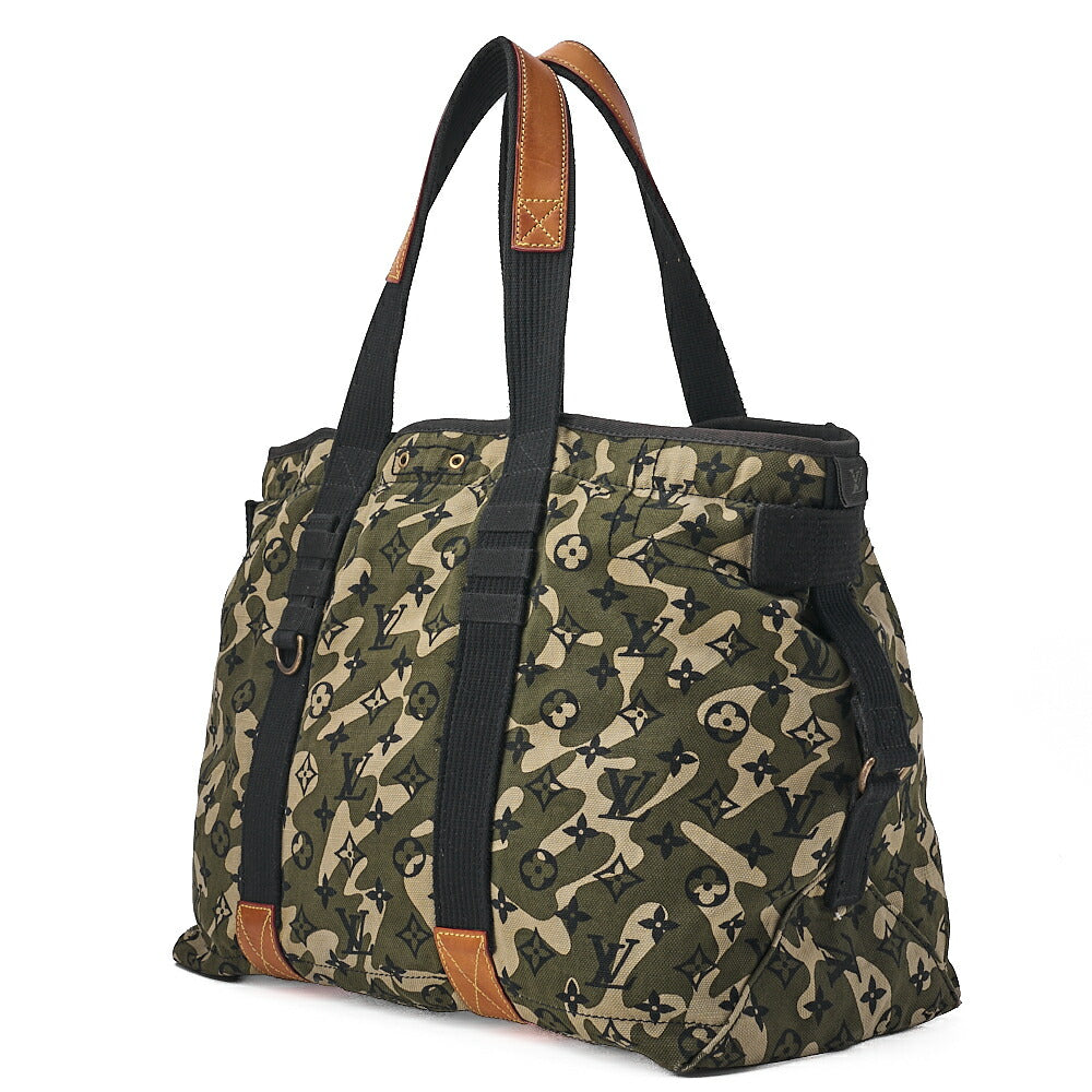 LOUIS VUITTON Louis Vuitton Monogramo Fragrance Tray Tote Bag M95783 Takashi Murakami Marc Jacobs Khaki Gold-Tone Hardware, Pre-Owned
