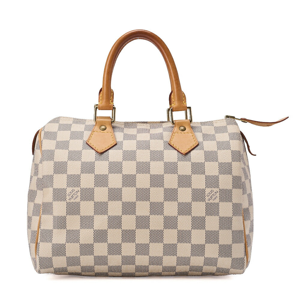 LOUIS VUITTON Louis Vuitton Damierzul Speedy 25 Handbag N41534 Gold-Tone Hardware, Pre-Owned