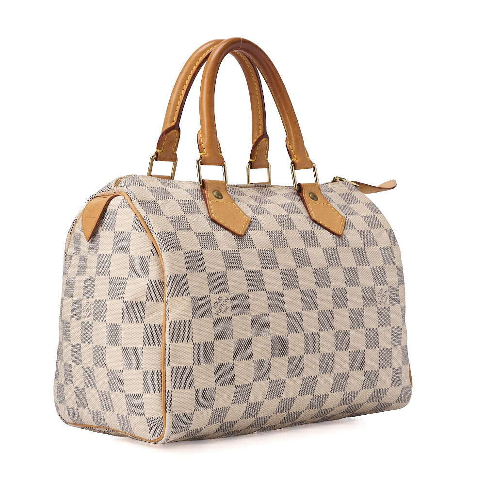 LOUIS VUITTON Louis Vuitton Damierzul Speedy 25 Handbag N41534 Gold-Tone Hardware, Pre-Owned