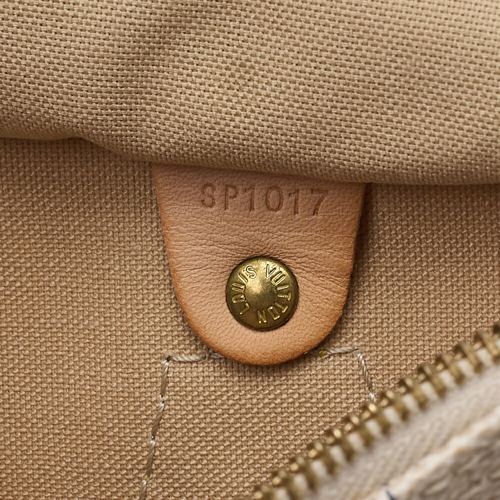 LOUIS VUITTON Louis Vuitton Damierzul Speedy 25 Handbag N41534 Gold-Tone Hardware, Pre-Owned