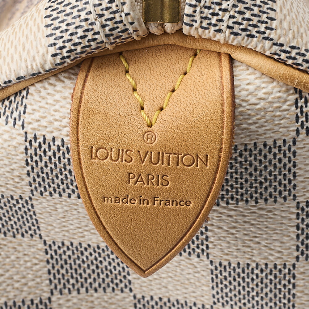 LOUIS VUITTON Louis Vuitton Damierzul Speedy 25 Handbag N41534 Gold-Tone Hardware, Pre-Owned