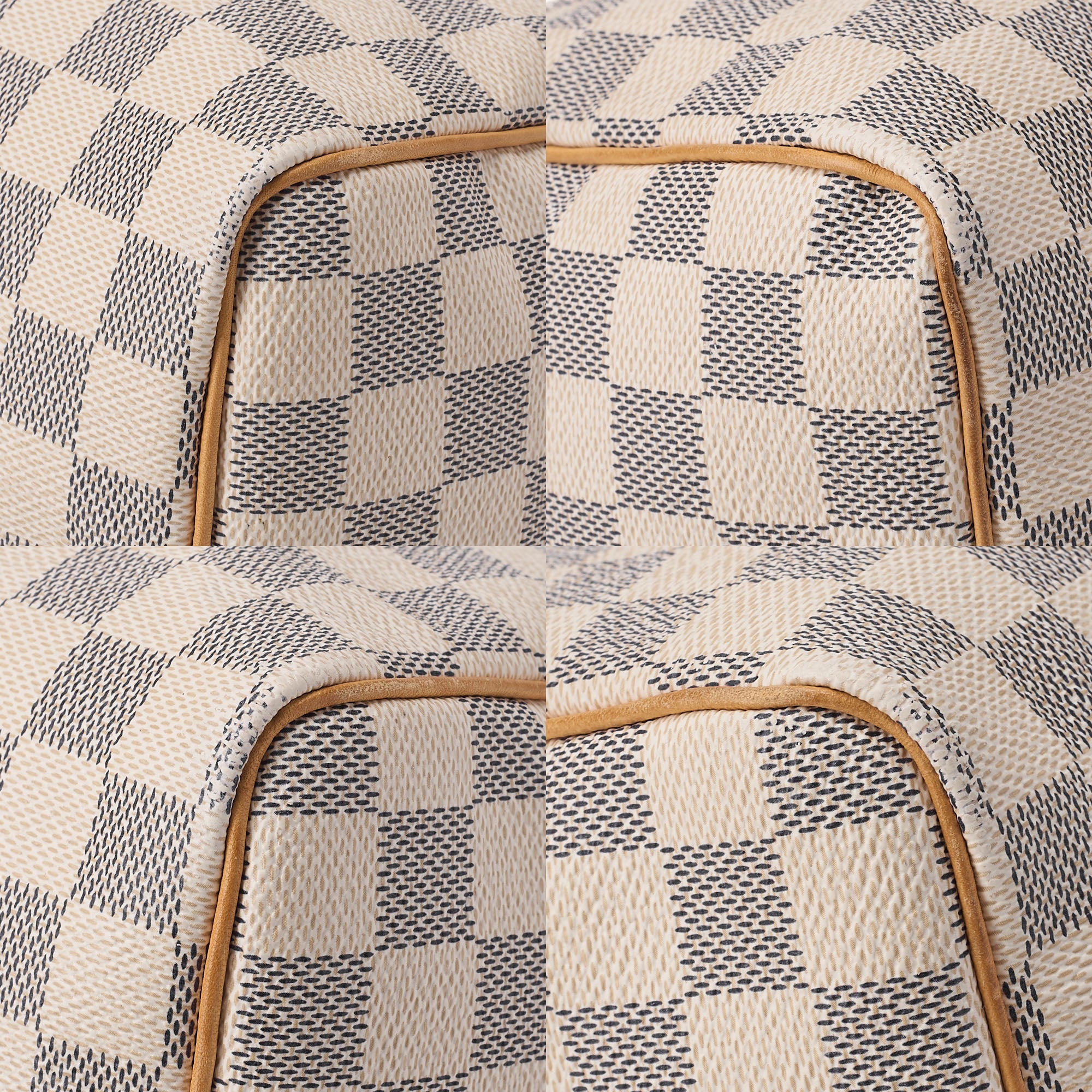 LOUIS VUITTON Louis Vuitton Damierzul Speedy 25 Handbag N41534 Gold-Tone Hardware, Pre-Owned
