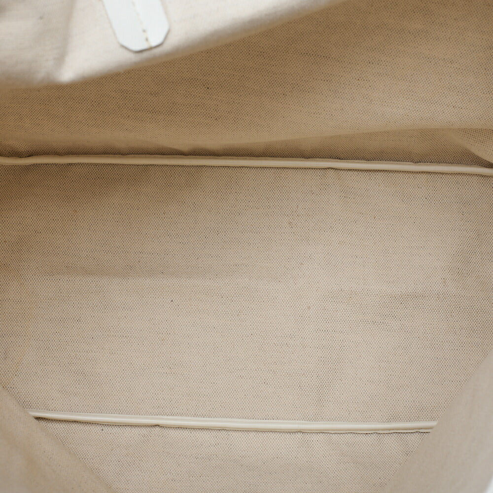 GOYARD [Goyard] Saint-Louis PM Tote Bag Coated Canvas White Silver-Tone Hardware, Pre-Owned