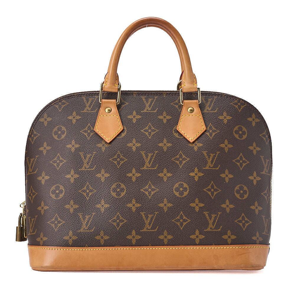 LOUIS VUITTON Louis Vuitton Handbag Monogram Alma PM Damier N51130 Brown Gold-Tone Hardware, Pre-Owned