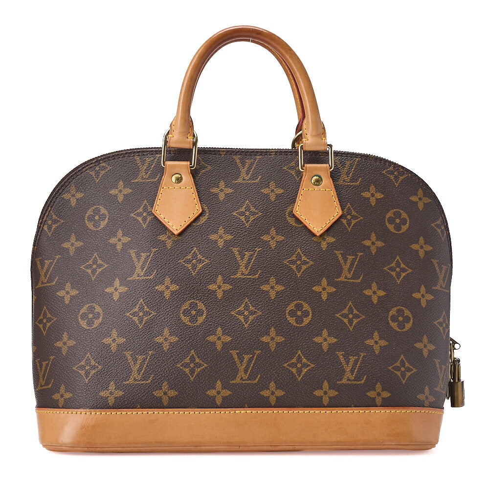 LOUIS VUITTON Louis Vuitton Handbag Monogram Alma PM Damier N51130 Brown Gold-Tone Hardware, Pre-Owned