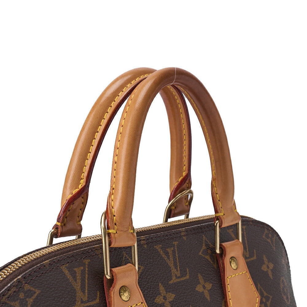 LOUIS VUITTON Louis Vuitton Handbag Monogram Alma PM Damier N51130 Brown Gold-Tone Hardware, Pre-Owned