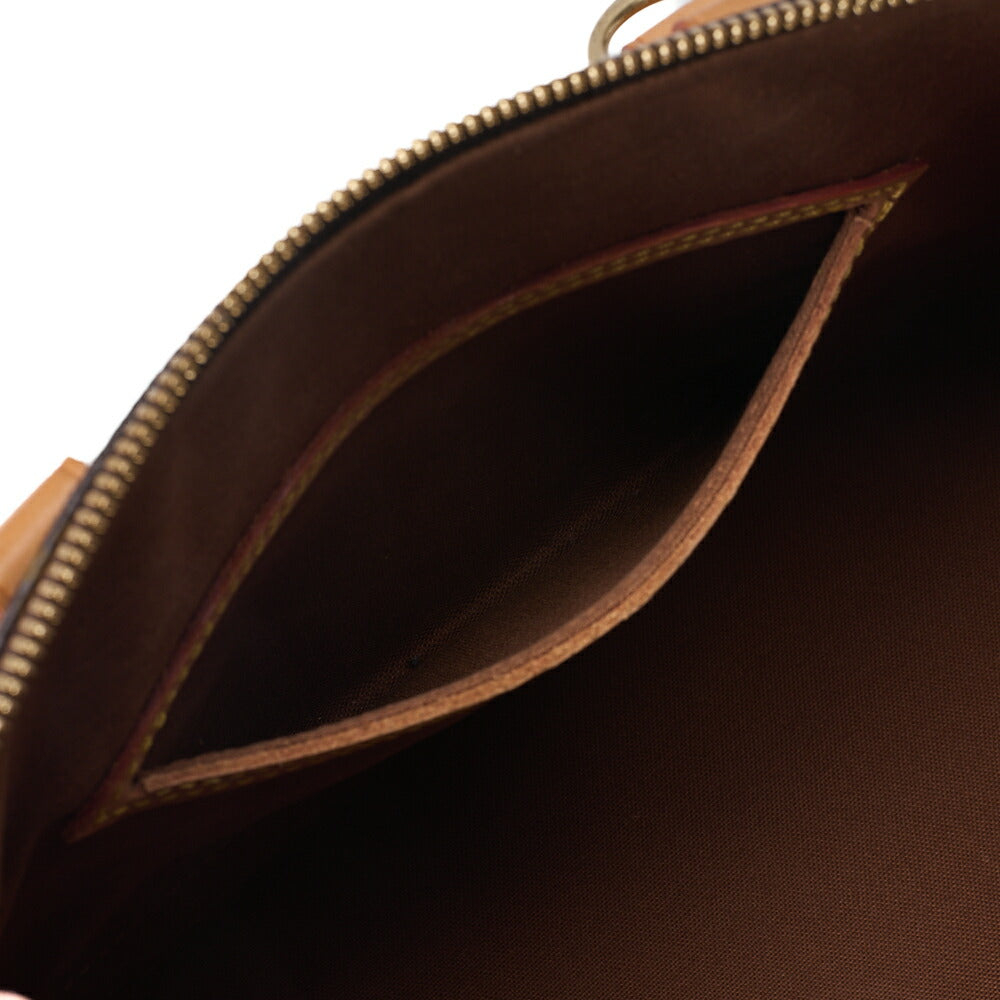 LOUIS VUITTON Louis Vuitton Handbag Monogram Alma PM Damier N51130 Brown Gold-Tone Hardware, Pre-Owned