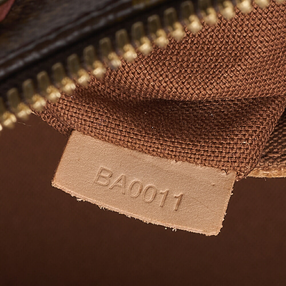 LOUIS VUITTON Louis Vuitton Handbag Monogram Alma PM Damier N51130 Brown Gold-Tone Hardware, Pre-Owned