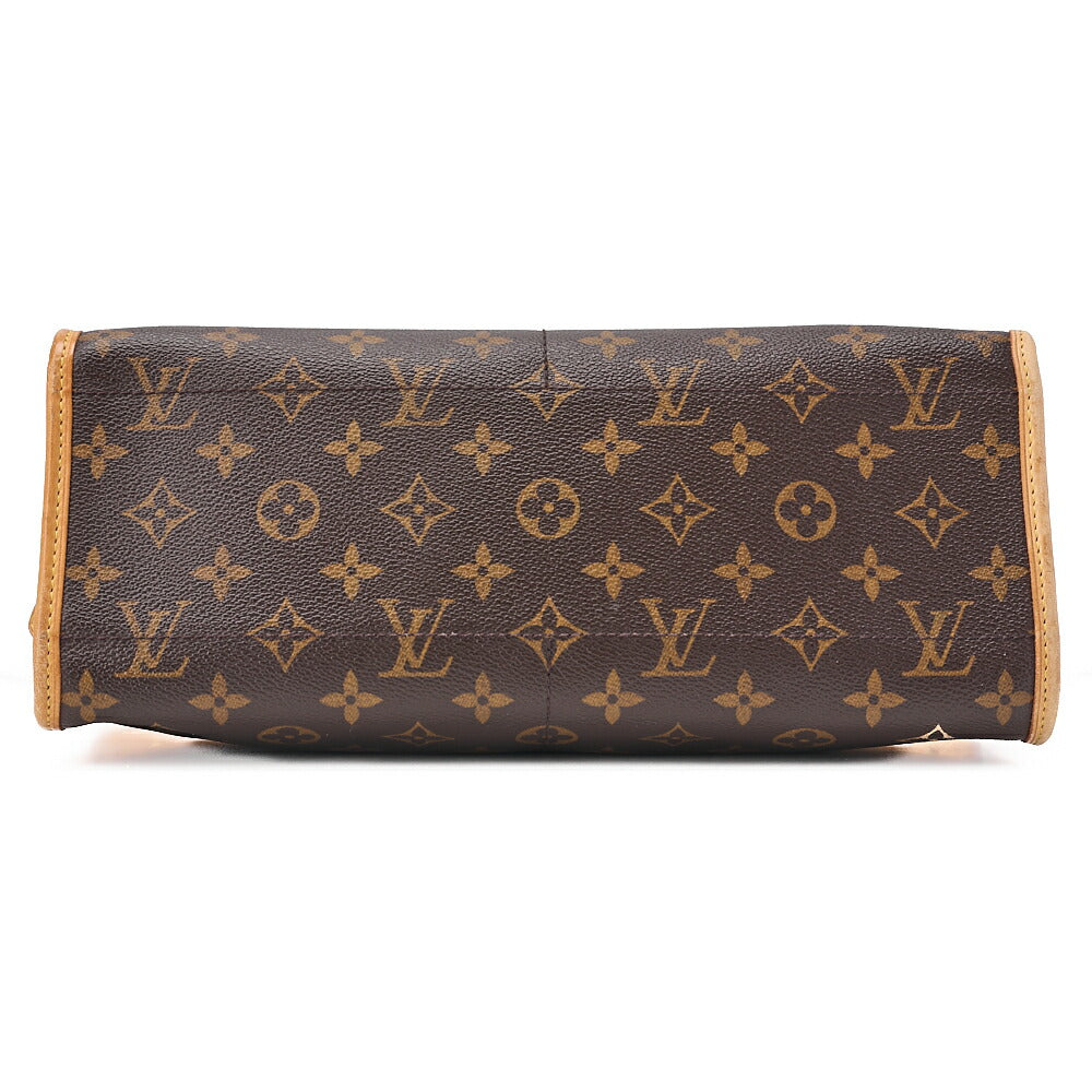 LOUIS VUITTON  Shoulder Bag Monogram Popin Couron Shoulder M40008 Brown Gold-Tone Hardware, Pre-Owned