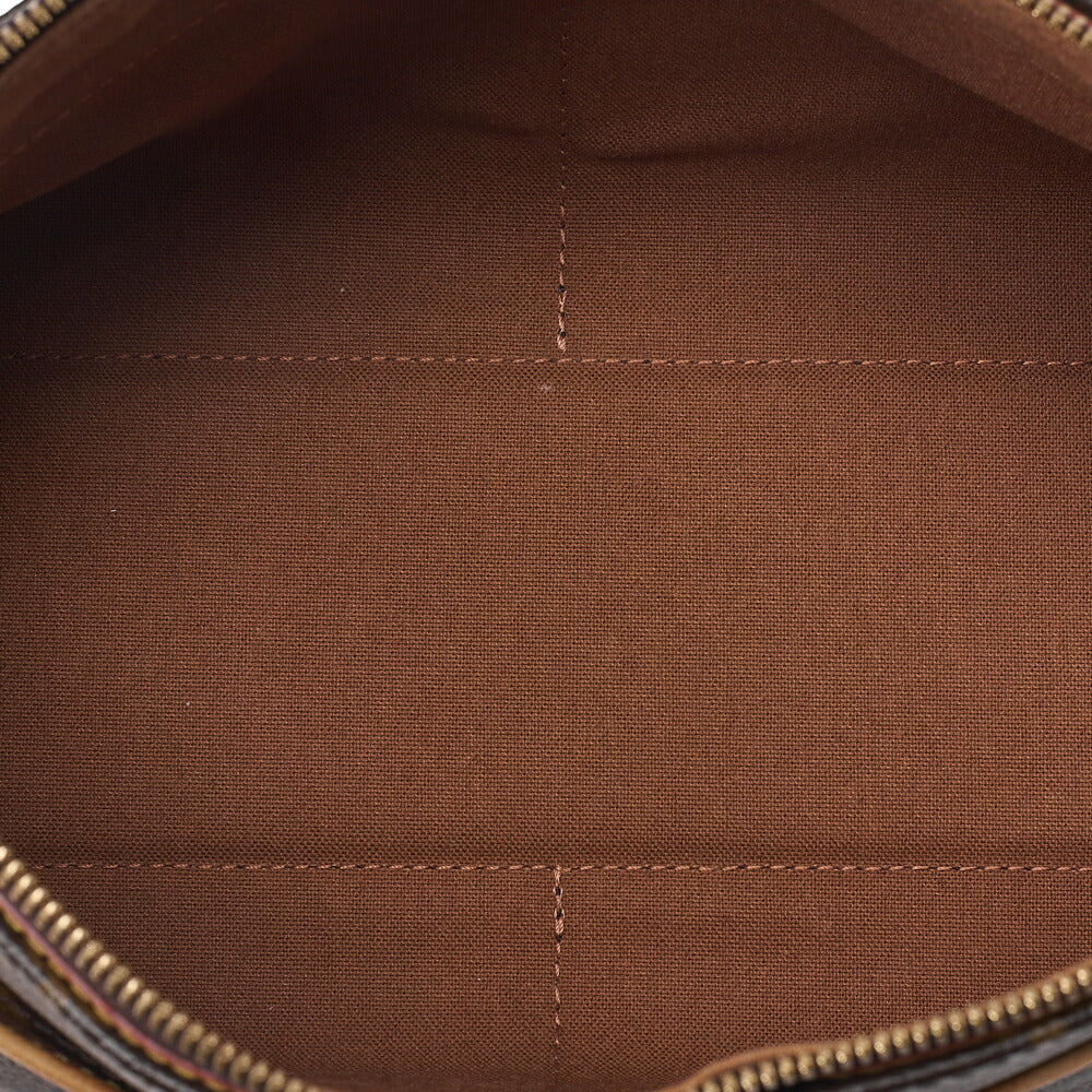 LOUIS VUITTON  Shoulder Bag Monogram Popin Couron Shoulder M40008 Brown Gold-Tone Hardware, Pre-Owned